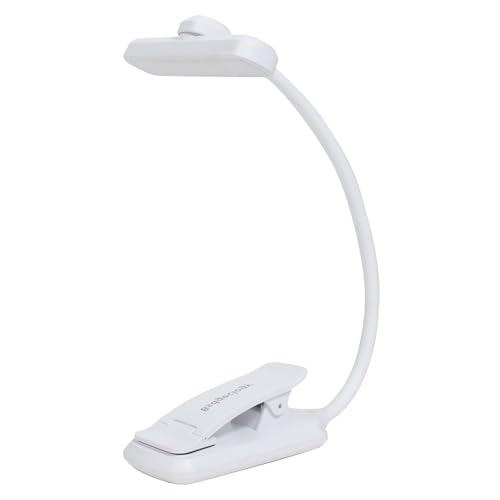 24 Led Rechargeable Book Light For Reading In Bed-Eye Caring 3 Color Temperatures,80 Hrs Runtime Lightweight Clip-On Lamp, Perfect For Kids, Book Lovers, And Student Gifts (White, Rotating) - color: White, size: Rotating