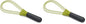 Joseph Joseph Twist Whisk 2-In-1 Collapsible Balloon and Flat Whisk Silicone Coated Steel Wire, Gray/Green (Pack of 2) - color: Gray/Green (Pack of 2)