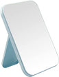 8-Inch Desktop & Portable Princess Makeup Mirror - Table, Desk & Wall Hanging Dual-Purpose Square Mirror - Blue - color: Blue