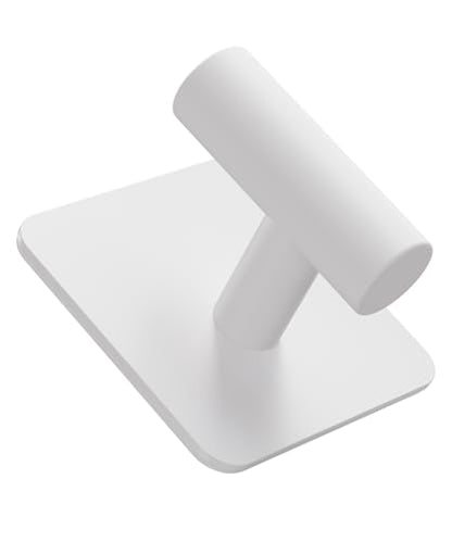 Aikzik 4 Pack Large Heavy Duty Wall Hooks - 26lb Max, Stainless Steel Adhesive Towel Hook, Shower Hooks for Hanging Towel, Coat, Robe, Wall Hook for Use in Bathroom, Kitchen and Door, White - color: White