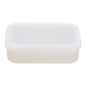 PATIKIL Leakproof Travel Soap Case, Silicone Travel Soap Container with Draining Layer Portable Bar Soap Holder for Bathroom Camping Gym, Translucent White - color: Translucent White