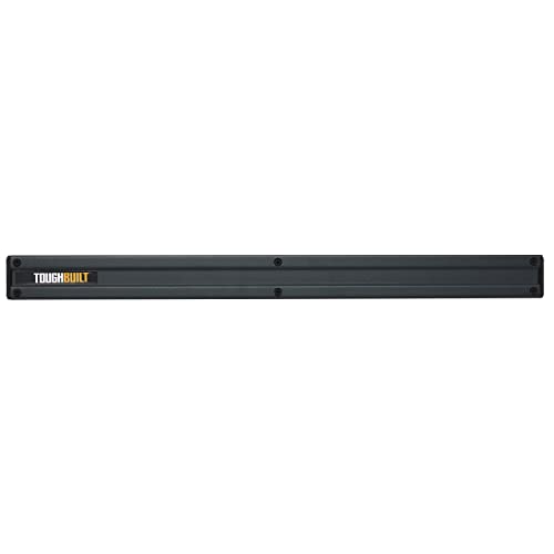 ToughBuilt – 24" Wall Organizer, Heavy-Duty Steel Wall Rail for Tool & Pouch Storage, Perfect for Garage, Shop & Jobsite (TB-53)