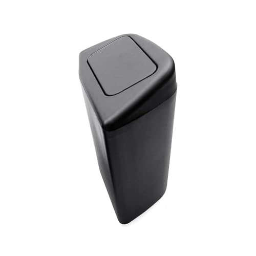 RAV 4 2025 Trash Can for Door 2025 Toyota RAV 4 Hybrid Accessories (LE/SE/XLE Premium/Woodland/XSE/Limited) Passenger Side Door | Car Door Trashcan w/Lid, ABS Plastic, Lightweight & Leak Proof | Black - color: Passenger Door Trashcan (1PCS)