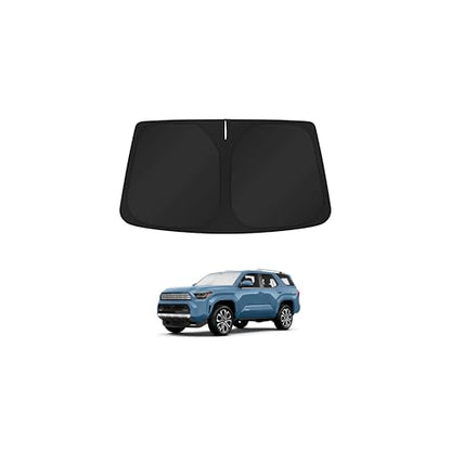 KUST Windshield Sun Shade for Toyota 4RUNNER 2025-2026 / Toyota Tacoma 2016-2022 2023 2024 2025 2026 Window Accessories Shade Sun Visor Cover Foldable Block UV Rays - size: For | Toyota 4RUNNER