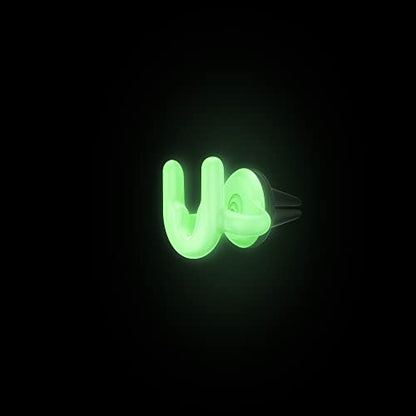 PopSockets Car Phone Mount, Vent Mount, Fun - Glow in the Dark - color: Glow In The Dark