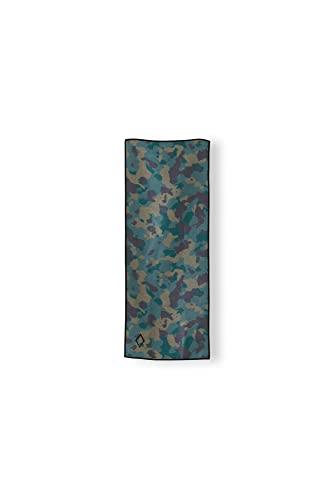 Nomadix Mini Towel - Perfect for The Gym, Biking, Hiking, Golf, & More - Made with Recycled Materials - Super Absorbent - Quick Dry - Sand Resistant - Camo Green - 40x16 in - color: Camo Green