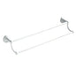 Angoily Wall Mounted Towel Rack Double Pole Bathroom Towel Holder with Shelf Bathrobe Holder and Storage Shelf for Wall 21.65 X 5.51 X 2.20 in 1 Pack