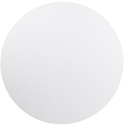 Flash Furniture 5' Round All-Occasion Plastic Folding Event Table for Parties and Trade Shows, Folding Banquet Table for Indoor/Outdoor Events, White - size: 5 Foot
