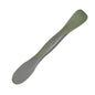 Tovolo Scoop and Spread Large Dual End Silicone Sandwich Spreader Tool with Nylon Handle, BPA Free Dishwasher Safe Silicone and Nylon Tool for Spreading and Scooping, Thyme Green and Charcoal Gray - color: Thyme & Charcoal, size: Large