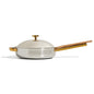 Our Place Titanium Always Pan Pro - 10.6” (2.8 Qt) No-Coating Nonstick Skillet | Tri-Ply Titanium & Stainless Steel | Safe for Oven, Induction & All Cooktops up to 750°F | Includes Spatula | Gold