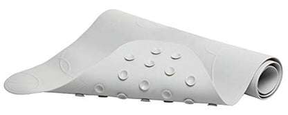 Ubbi Cushioned Non-Slip Bath Mat for Baby, Powerful Suction Cups, Baby Bathtub Time Essentials, Gray - style: Bath Mat