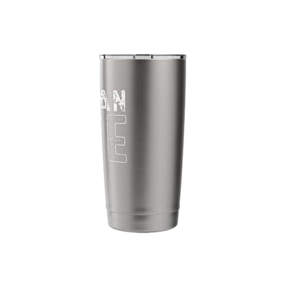 Vanning Vanlife Van Life Stainless Steel Insulated Tumbler - color: Brushed Steel