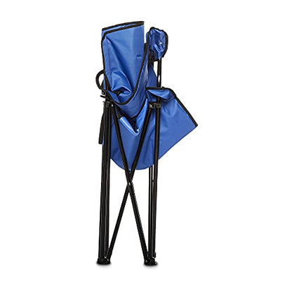Amazon Basics Camping Chair - style: X Large, Padded, Blue