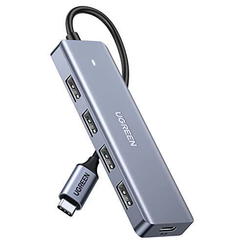 UGREEN USB C to USB A Hub with 4 USB 3.0 for Laptop, MacBook Pro/Air, Mac mini M4, iMac, iPad Pro, Chromebook, Dell XPS, Galaxy S23, and More, 0.5FT - size: 0.5 FT