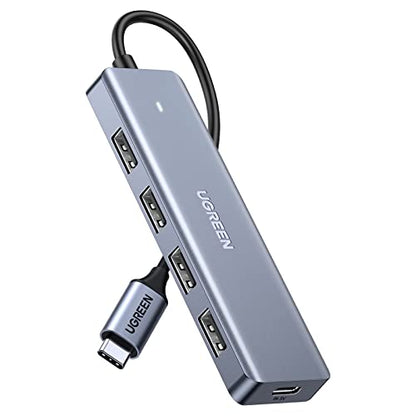 UGREEN USB C to USB A Hub with 4 USB 3.0 for Laptop, MacBook Pro/Air, Mac mini M4, iMac, iPad Pro, Chromebook, Dell XPS, Galaxy S23, and More, 0.5FT - size: 0.5 FT