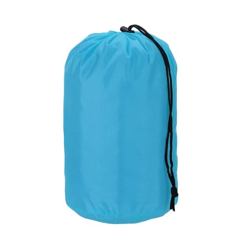Stuff Sack, Nylon Waterproof Storage Sacks Portable Drawstring Dry Stuff Bag Gear Organization with Toggle, 5x10Inch Fit for Backpacking Camping Traveling Hiking(Blue) - color: Blue, size: 5 x 10 In