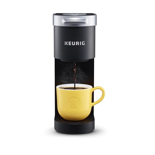 Keurig K-Mini Single Serve K-Cup Pod Coffee Maker, 6 to 12oz Brew size, with Cord Storage, Perfect for Small Spaces, Black - color: Black
