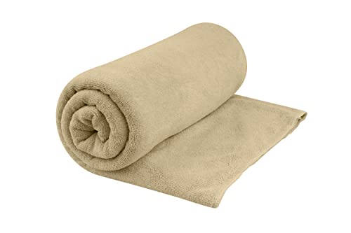 Sea to Summit Tek Towel, Plush Camping and Travel Towel - color: Desert Brown, style: X-Large