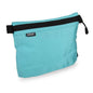 GOX Small Toiletry Bag for Men Bulk Cosmetic Bag Dopp Kit Carry On Zipper Pouch Organization Nylon Small Packing Sack Water Repellent - color: Blue