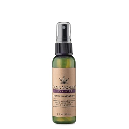 Cannabolish Lavender Odor Removing Spray and Air Freshener, 2 fl. oz. Travel Size