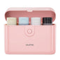 Travel Bottles with Case, 4x2oz TSA Approved, Leak-Proof, Press to Unlock, Compact & Portable Travel Toiletries (Pink) - color: Pink