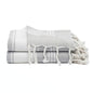Cotton Turkish Beach Towel with Towels Oversized 36"x72" Pool Absorbent Extra Large Quick Dry Sand Travel Towel (Light Grey, 2 Pack) - color: Light Grey, size: 2 Pack