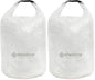 Outdoor Products Valuables Dry Bag (Surf, 40-Litres) - color: Clear, size: 20-Litres (Pack of 2)