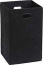 Simple Houseware Foldable Closet Laundry Hamper Basket, Black - color: Black