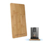 Bamboo Sliding Appliance Tray,Coffee Maker Slider Tray with Rubber Wheels, Countertop Pull Out Organizer for Coffee Machines,Air Fryers and Other (Natural, Small-Long(7.5”W x 14.5”L)) - size: Small-Long(7.5”W x 14.5”L)