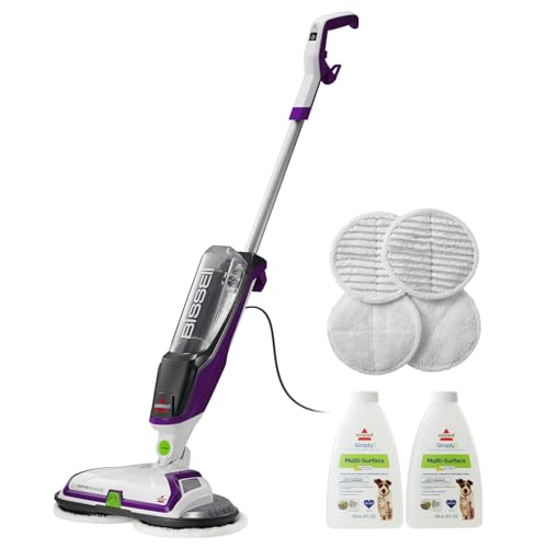Bissell SpinWave Pet Hard Floor Corded Spin Mop, Electric Floor Cleaner with Washable Pads for Stain Removal on Sealed Hard Floors, 20399 - style: SpinWave Corded Pet