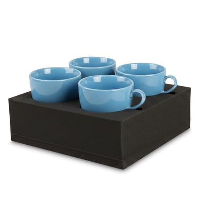 4-Slot Foam Cup Holder Organizer, RV Cup Storage | Fits 2.6-3.1 in drinkware; compact foam insert for cabinets, drawers and shelves in campervan, boat or motorhome