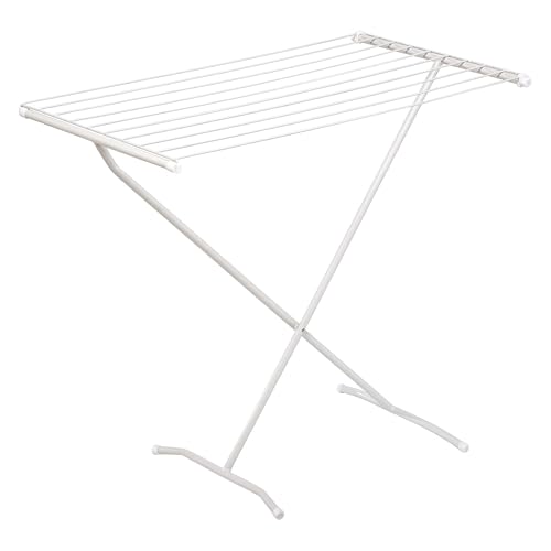 Honey-Can-Do Collapsible Clothes Drying Rack – Sturdy Metal X-Frame, Space-Saving Towel & Laundry Rack for Indoor/Outdoor Use, Foldable Design for Laundry Organization - style: X-Frame