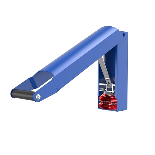 Can Crusher Wall-Mounted, Can Compactor Heavy Duty for 8/12/160Z, Can Crusher for Recycling Aluminum Soda, Beer Cans and Bottles SD-YGQ-blue - color: blue