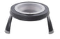 Dexas Pets Single Elevated Pet Feeder/Pet Bowl, I.5 Cup Capacity, Light Gray, Small - color: Light Gray, size: Small/1.5 Cup Capacity