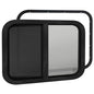 30"W x 20"H RV Window for Trailer Camper,Horizontal Sliding Replacement RV Window for Cargo Trailer with Screen&Trim Ring Fit 15/16" or 1-3/8" Thick Wall,Allow Error 1/16",DOT Approved - size: 30"W x 20"H