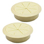 Desk Grommet 2-1/16" (53 mm), Desk Hole Cover for Cables Beige, Cable Grommet ABS Plastic, Desk Hole Grommet for Office and Home Table Cable, Detachable & Flexible Cable Cord Organizer-2 Pcs - size: 2-1/16"(53 mm)-2Pcs, style: Beige