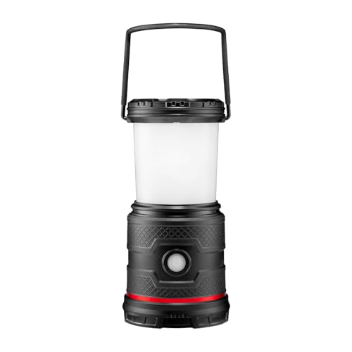 COAST EAL30R 1000 Lumen Rechargeable Emergency Camping Lantern with Warm, Day, Red & Red Flashing Mode, Foldeable Handle, 15 Hours of Runtime