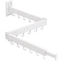 Clothes Drying Rack Wall Mounted,Drying Rack Clothing,Laundry Drying Rack Wall Mount,Collapsible Drying Racks for Laundry,Retractable,Foldable,Clothes Hanger Rack,Clothes Dryer Rack,White Color - size: Basic-White