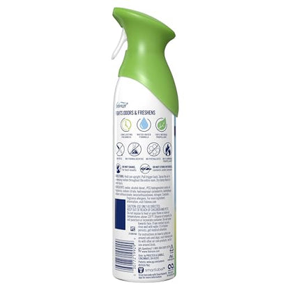 Febreze Air Mist, Air Freshener Spray, Odor Fighting Room Spray, Deodorizer for Home Bathroom Kitchen Office Apartment Dorm Room Classroom, Gain Original Scent, 8.1oz (Pack of 6) - style: Gain Original