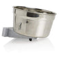 Lixit® Stainless Steel Kennel Food or Water Bowl - Non Spill Hanging Removable Crate Bowls - Carrier Cage Dish for Dogs or Cats for Feeding and Drinking (Stainless Steel, 10 Ounce (Pack of 2)) - size: 10 oz (Pack of 2)