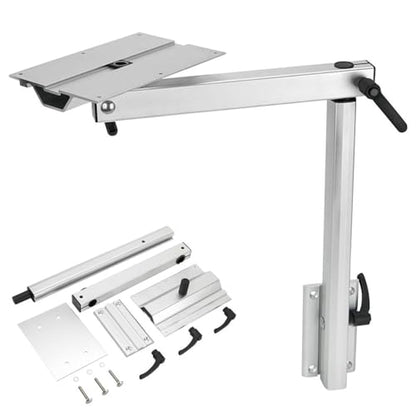 RV Adjustable Table Leg, Removable RV Table Leg, Detachable Height Adjustable Aluminum Alloy 360-Degree Swivel Tabletop, Perfect for Yachts, RV, Motorhome, Camping Use