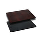Flash Furniture Glenbrook 24'' x 30'' Rectangular Table Top with Black or Mahogany Reversible Laminate Top - color: Black/Mahogany, size: 24" x 30" Rectangular