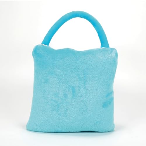 Department 56 Snowpinions Sanrio Cinnamoroll Holding a Lemon Travel Throw Blanket, 36 by 40 Inch, Blue