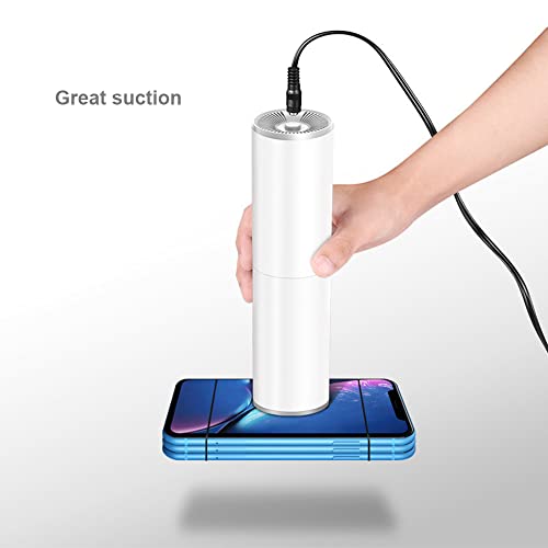 Riloer Car Vacuum Cleaner Black, Dual-Purpose for Car, Home, Kitchen, Handheld Vacuum 120W Portable Small Mini Hand Vacuum Wet and Dry - color: Black