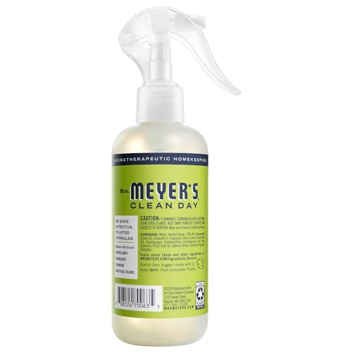 MRS. MEYER'S CLEAN DAY Room Spray, Lemon Verbena Scent, 8 Fl Oz Bottle - size: 8 Fl Oz (Pack of 1)