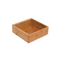 Lipper International 8183S Bamboo Wood Stacking Drawer Organizer Box, 6" x 6" - size: 6" x 6"