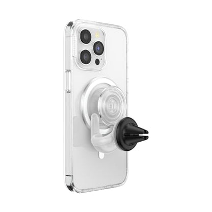PopSockets Car Phone Mount, Vent Mount - White - color: White