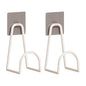 Multi Purpose Wall Mount Holder for Badminton Tennis Rackets Space Saving Organizers with Strong Adhesive Hook Wall Mount Holder
