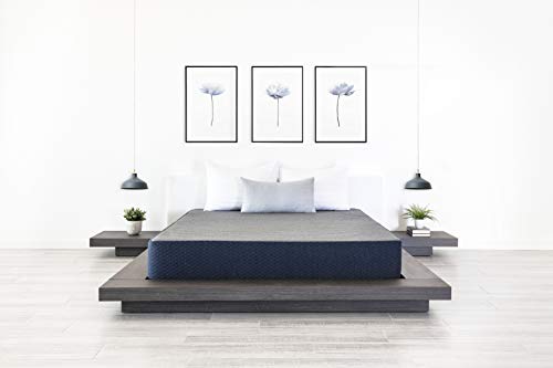 DREAMFOAM Brooklyn Bedding Copperflex Essential 6" Gel Memory Foam Mattress with Stain Protection, Twin |Made in Arizona - size: Twin 39x75, style: 6" - Firm