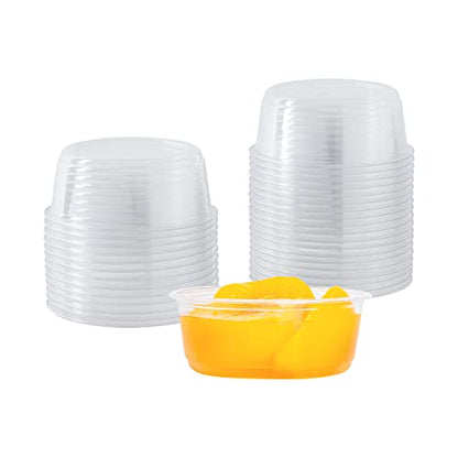 Karat 8oz PET Round Deli Container (117mm), FP-DC8-PET - 500 ct - size: 8oz